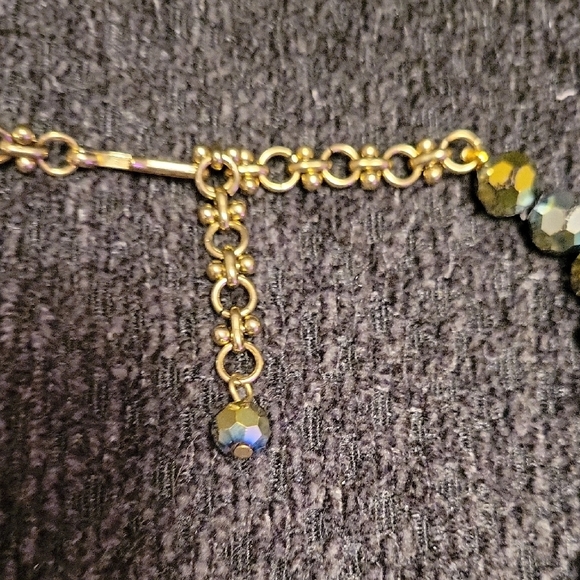 Stunning Artdeco Style Crystal Necklace - Picture 3 of 3